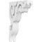 Ekena Millwork Rotherham Architectural Grade PVC Corbel, 1 7/8"W X 5 1/2"D X 9"H CORP01X05X09RO - alternate 1